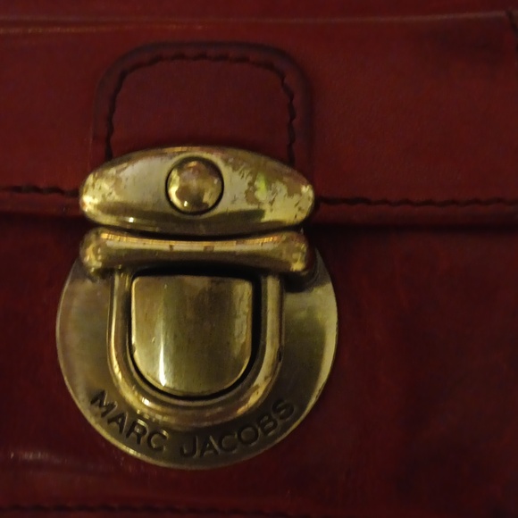 Marc Jacobs Red Leather coin purse - Picture 3 of 11